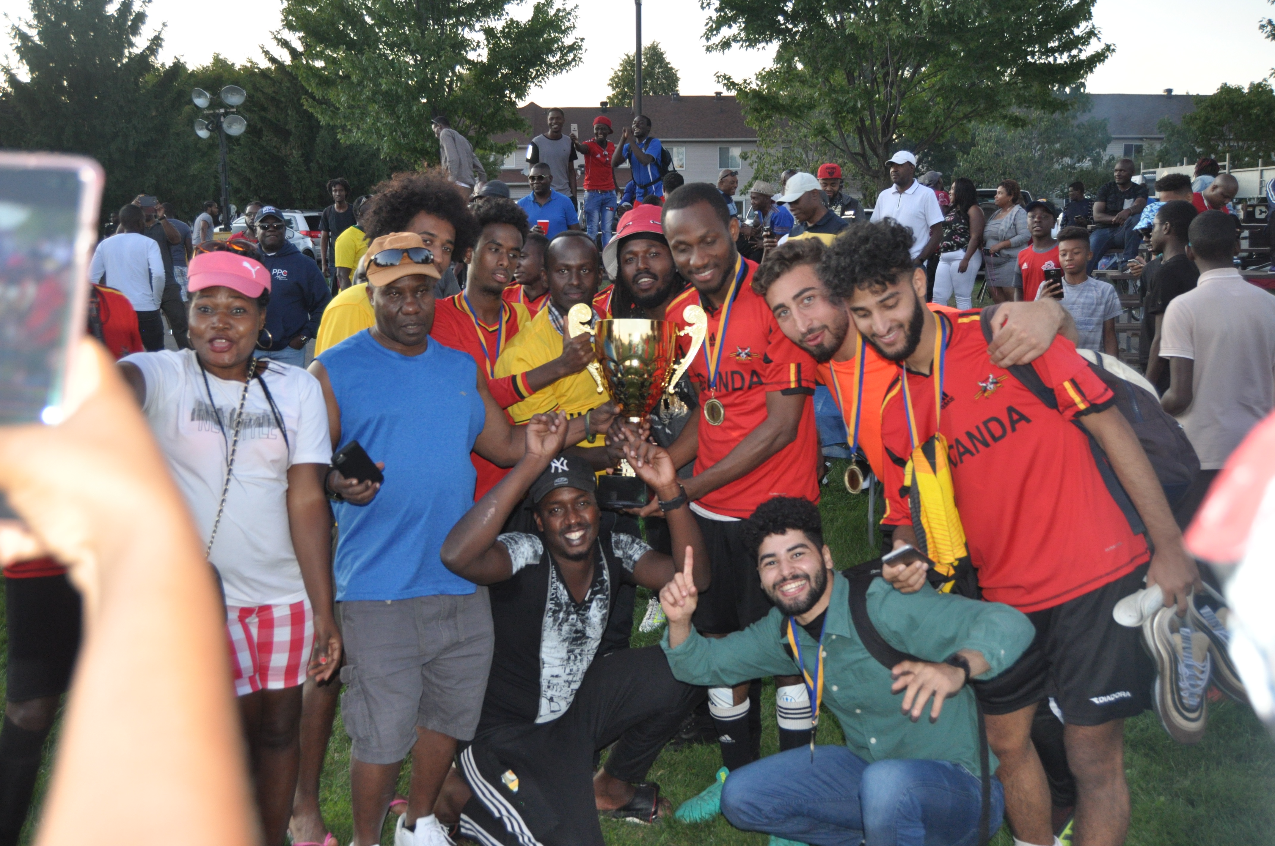 Les jeunes Ougandais ont remporté la 7ème édition de la coupe Ottawa Bolides.